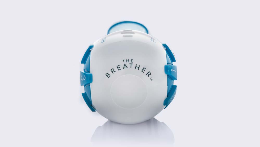 Inspiratory/Expiratory Respiratory Muscle Trainer The Breather